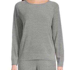 Barefoot Dreams Cozychic Ultra Lite Jersey Pullover & Wide-Leg Pant Lounge XL